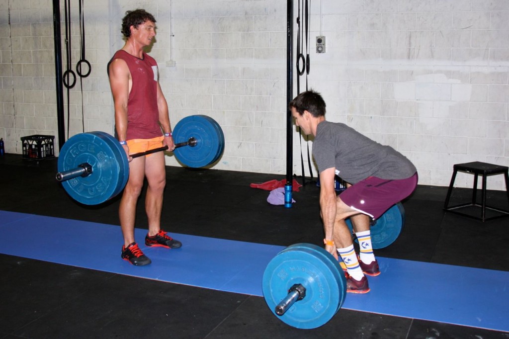 Rich S, Ash L. Team WOD.